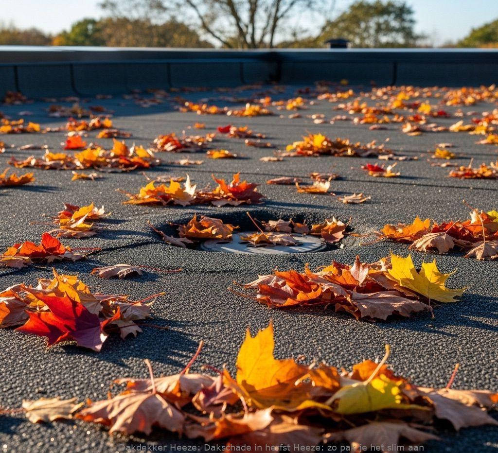 Dakschade In Herfst Heeze